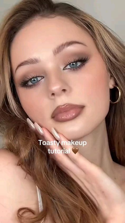 Tiktok Makeup, Best Makeup Tutorials, Summer Makeup Looks, Natural Makeup Tutorial, The Best Makeup, Fall Makeup, Natural Makeup Looks, Makeup Tutorials, Prom Makeup