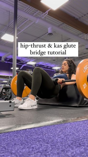 Hip Thrust Vs Kas Glute Bridge, Kas Hip Thrust Form, Kas Glute Bridge Form, Kas Glute Bridge, Hip Trusts Correct, Super Sets, Leg Extensions, Hip Thrust, Glute Bridge