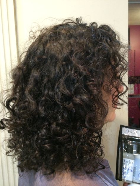 No Before photo. This is a cousin of mine who has corkscrew curls that are really pretty. I added some layers and used Ouidad's Carve and Slice method. Cute! Ouidad Haircut, Corkscrew Curls, Cousin Photo, Curls Hairstyles, Cut And Style, Curly Hair, Womens Hairstyles, Curly Hair Styles, Hair Cuts