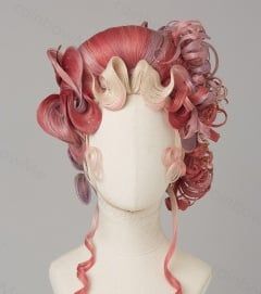 Unrealistic Hairstyles, Cool Wigs, Wig Reference, Burlesque Hair, Drag Hair, Wig Design, Cool Hair Designs, Drag Wigs, High Fashion Hair