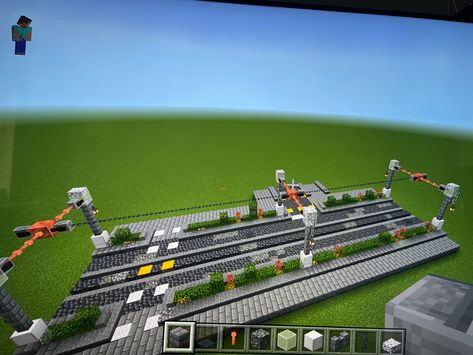 #minecraft #inspiration Minecraft Highway, Minecraft City Road, Vibe Board, Minecraft City Buildings, Minecraft Modern, Minecraft Inspiration, Minecraft City, City Road, Road Design