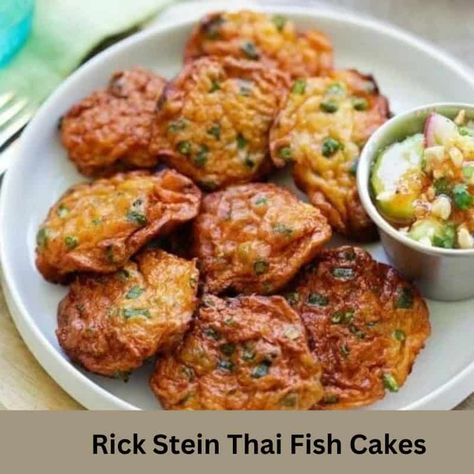 Thai Fish Cakes Recipe Rick Stein Thailand Recipes, Thai Fish Cakes, Thai Fish, Food Thai, Fish Cakes Recipe, Best Thai Food, Recipes Fish, Tom Yum Soup, Thai Foods