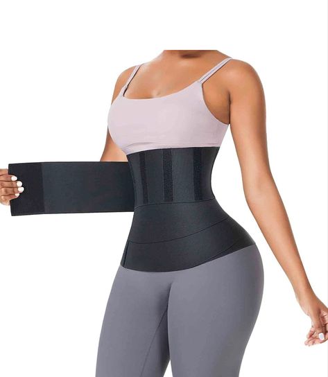 Workout Waste Trainer Wrap Waste Trainer, Tummy Wrap, Tory Burch Sunglasses, Vintage Ysl, Plus Size Black, Black Gloves, Natural Latex, Waist Trainer, Active Women