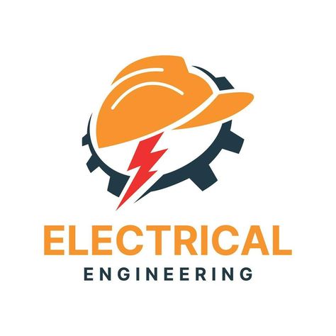 Electrical Engineering Logo, Pitcher Design, Logo Engineering, Engineering Logo, Electrical Safety, Vector Template, Logo Banners, Cityscape Photos, Electrical Engineering