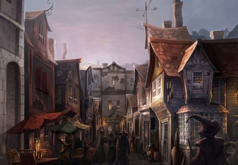 D&D City Area audio atmosphere#DungeonsAndDragons #D&D #RPG #RP #city #town #PenAndPaper Fanart Harry Potter, Harry Potter Fanları, Harry Potter Diagon Alley, Art Harry Potter, Party Fotos, Images Harry Potter, Hogwarts Castle, Rpg Map, Potter Art