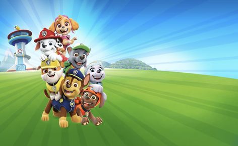 PAW Patrol Rescue World: Take your favorite pups on missions around Adventure Bay. Paw Patrol Rescue, Snowy Cabin, Disney Frames, Kids App, Save The Day, Good Deeds, Preschool Kids, Game Assets, Matching Games