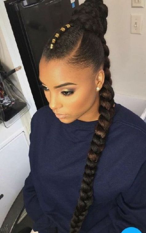 Ponytail Hairstyles for Black Girls Hair Stules, Natural Hair Ponytail, Cute Ponytail Hairstyles, Cabello Afro Natural, Weave Hairstyles Braided, Tan Skin Blonde Hair, Cute Ponytails, Black Ponytail Hairstyles, French Braid Hairstyles