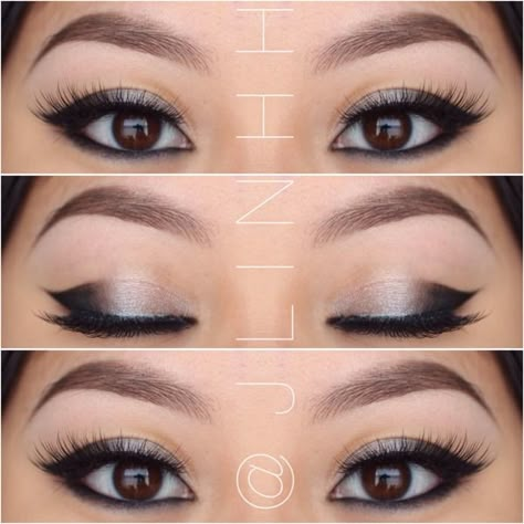 Wedding Hairstyles And Makeup, Cat Eye Makeup, Asian Eye Makeup, Asian Eyes, Make Up Looks, Asian Makeup, Eye Make, Makati, Wedding Hair And Makeup