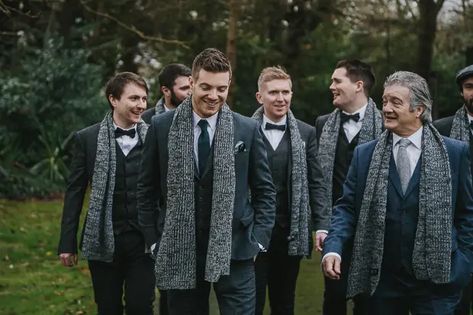 The Coolest Tweed Groom Style for Winter Grooms Groom Style Winter, Tweed Jacket Men, Tweed Groom, Groom Suit Tweed, Winter Wedding Attire, Style For Winter, Tweed Wedding, Winter Wedding Outfits, Tweed Wedding Suits