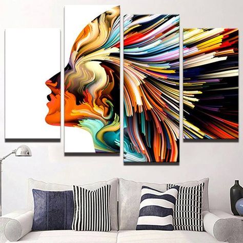 Woman Abstract Wall Art Canvas Get it here: http://bit.ly/2GqoM5N We do custom design just send us your image. Want different size or panels? Message us. #abstract #modern #decor #homedecor #canvas #designs #art #homedesign #wallarts #interiordesign #home #house #livingroom #wallpainting #homestyle http://bit.ly/2ITBG18 Woman Character, Character Poster, Creative Wall Art, Abstract Woman, Contemporary Canvas, Modern Abstract Wall Art, Modern Wall Art Canvas, Hd Print, Graffiti Wall