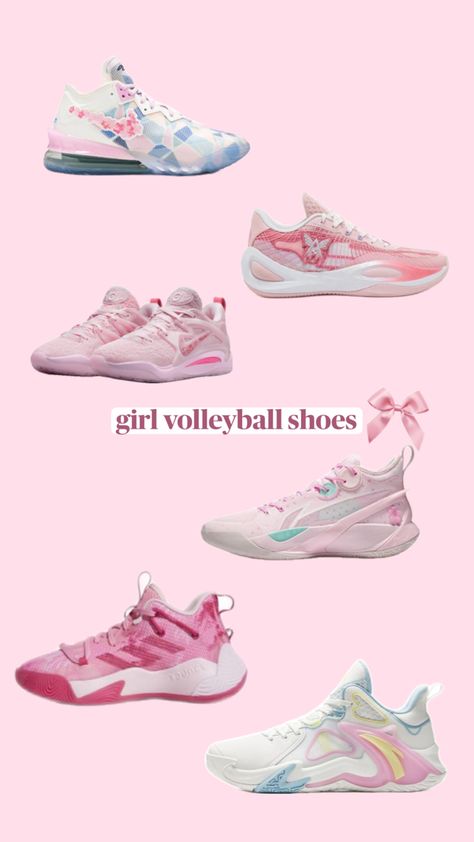 Pink Volleyball Shoes, Vball Shoes, Vb Shoes, Pink Volleyball, Volleyball Things, Best Volleyball Shoes, Volleyball Stuff, Volleyball Poses, Volleyball Tournaments