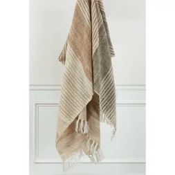 Mcgee Throw Blanket : Page 2 : Target Striped Throw Blanket, Fringe Throw, Medium Weight Yarn, Striped Throw, Woven Throw, Dark Beige, Pillows And Throws, Knitted Throws, Woven Blanket