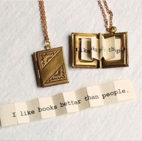 Book locket necklace Book Locket Necklace, Book Locket, Miniature Book, Hidden Message, Book Jewelry, Magical Jewelry, Funky Jewelry, Dream Jewelry, Jewelry Inspo