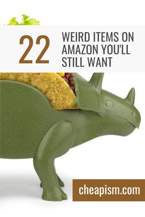 Amazon can have some pretty weird stuff, having people wonder "Does anyone actually buy this?" We found the weirdest items that you'll still want, making it the perfect white elephant or gag gift! #amazon #amazonfinds #giftguides #giftideas #christmas #weirdgifts #gaggifts #funnypresents Meme Gifts Ideas, Funny Grandparent Gifts, Funny Amazon Products, Weird White Elephant Gifts, Novelty Gifts Funny, Unique Amazon Gifts, Hilarious White Elephant Gifts, Weird Christmas Gifts, Weird Stuff To Buy