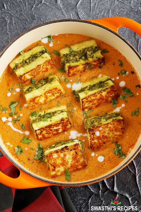 Pasanda Recipe, Paneer Pasanda, Indian Paneer Recipes, Paneer Sandwich, Butter Masala Recipe, Indian Dinner Recipes, Butter Masala, Paneer Dishes, Indian Dinner