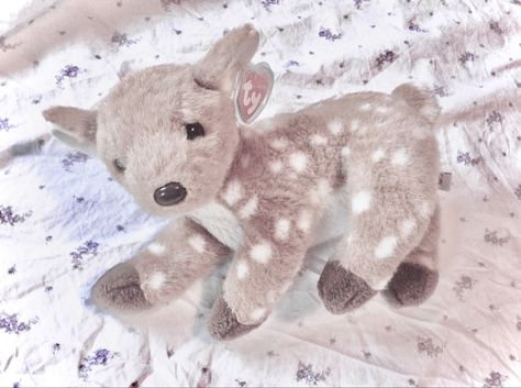 Deer Jelly Cat, Deer Coquette, Deer Plushie Aesthetic, Fawn Aesthetic Coquette, Bug Catching, Coquette Kitten, Coquette Girls, Deer Stuffed Animal, Winter Coquette