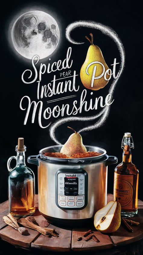 Imagine whipping up delicious, homemade moonshine in a fraction of the time it usually takes. Thanks to the magic of the Instant Pot, you can do just that.  Ready to explore some fantastic recipes?  Spiced Pear Moonshine Ingredients High-proof alcohol 4 cups pear juice 2 cups fresh or canned pears, chopped 1 cup brown sugar 1 cup white sugar 4 cinnamon sticks 4 cloves 1 tablespoon vanilla extract Instant Pot Moonshine, Pear Moonshine Recipe, Instant Pot Moonshine Recipes, Pear Moonshine, Homemade Moonshine, Moonshine Recipe, Tasty Cocktails, Canned Pears, Fantastic Recipes