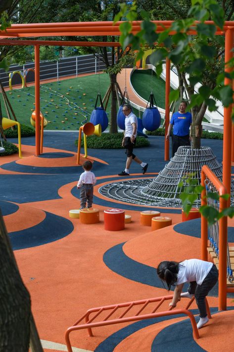 Kids Outdoor Playground, Playgrounds Architecture, Public Playground, Kids Play Equipment, Kids Backyard Playground, Kids Play Spaces, Urban Playground, Ultimate Backyard, Playground Areas