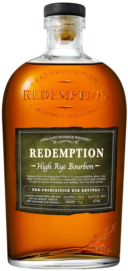 High Rye Bourbon - Redemption Whiskey Rye Grain, Wheated Bourbon, Rye Bourbon, Straight Bourbon Whiskey, Dark Roast Coffee, American Whiskey, Bourbon Cocktails, Rye Whiskey, Bourbon Whiskey