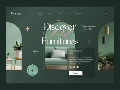 Best Ux Design, Interior Design Sites, Unique Website Design, Design Sites, Furniture Website, Interior Design Presentation, Interior Design Website, Ui Design Website, Classic Interior Design