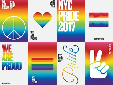 New York Pride 2017 Posters by Michele Byrne on Dribbble Poster Slogan Ideas, Pride Month Poster, Poster Ideas Drawing, Pride Graphic Design, Lgbtq Poster, Pride Posters, Poster Slogan, New York Pride, Posters Graphic Design