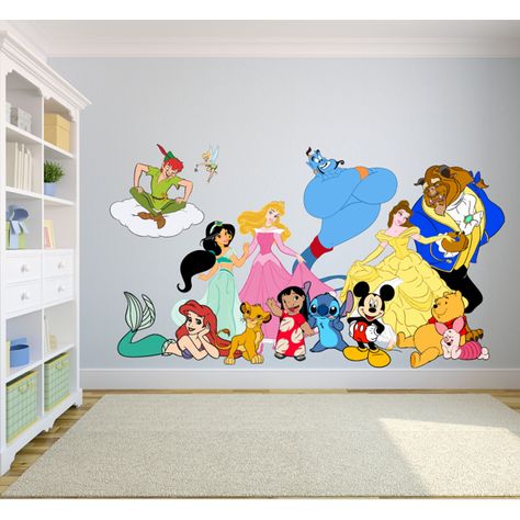 Disney Wall Stickers, Disney Wall Murals, Disney Mural, Disney Wall Decals, Disney Wall Decor, Disney Wall Art, Disney Room Decor, Cheap Wall Stickers, Disney Rooms