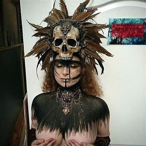 Voodoo Halloween Makeup, Voodoo Queen Makeup, Voodoo Priestess Costume, Voodoo Makeup, Priestess Costume, African Voodoo, Voodoo Costume, Doctor Halloween Costume, Voodoo Halloween