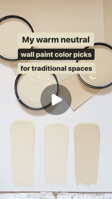 Karolina De Costa on Instagram: "Three Benjamin Moore wall paint color neutral beige picks for traditional spaces? Check out these warm go-with-anything shades. Benjamin Moore Manchester Tan HC-81: This warm golden beige is hefty enough to stand up in rooms with a lot of natural light but will look just as warm and soft in north facing rooms. Pair with warm woods like cherry and mahogany. For trim, woodwork and doors pair with a soft white like Benjamin Moore White Dove. For accents try moody blues or teals. Benjamin Moore Jute AF-80: A warm golden beige with hints of grey, Jute can sometimes flash a slight green making it the perfect compliment to oak floors or cabinets. For trim or woodwork pair with a creamy white like Benjamin Moore Swiss Coffee. Benjamin Moore Shaker Beige H Benjamin Moore Elephant Tusk, Benjamin Moore Swiss Coffee Bedroom, Benjamin Moore Barely Beige, Pale Almond Benjamin Moore, Spring In Aspen Benjamin Moore, Shades Of Beige Wall Colors, Benjamin Moore Jute, Benjamin Moore Clay Beige, Paint Color Neutral