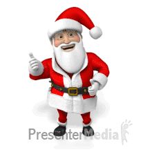 Santa Cheery Dance - 3D Animated Clipart for PowerPoint - PresenterMedia.com Animated Clipart, Skin Tone Hair Color, Powerpoint Animation, Text Background, Santa Christmas, 3d Animation, Colorful Backgrounds, Biscuits, Clip Art