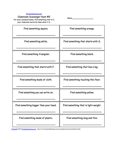 Esl Scavenger Hunt, Internet Scavenger Hunt, 6 Traits Of Writing, Classroom Scavenger Hunt, 2nd Grade Spelling, Letter Blends, Writing Practice Worksheets, Grade Spelling, Spelling Lists