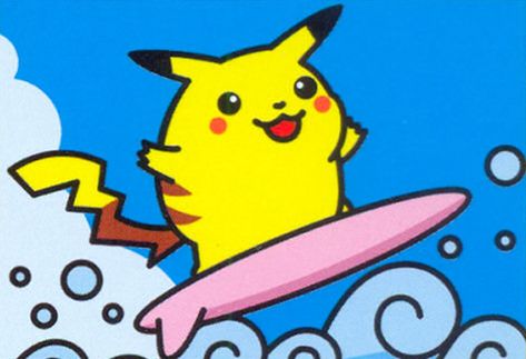 SEGA CHANNEL Pokemon Aesthetic Pfp, Pikachu Pfp, Surfing Pikachu, Pokemon Aesthetic, Pokemon Platinum, Pokemon 20, Pokémon X And Y, Pokemon Trading Card, Retro Gamer