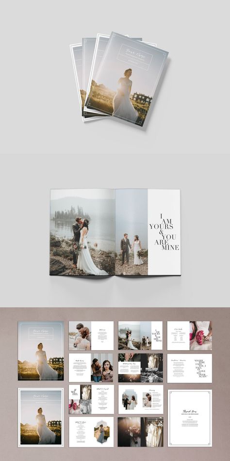 Wedding Magazine Layout Design, Wedding Photo Magazine, Bridal Magazine Layout, Wedding Magazine Layout, Wedding Brochure Design, Wedding Photo Book Layout, Vogue Prints, Wedding Album Design Layout, Wedding Magazine Template