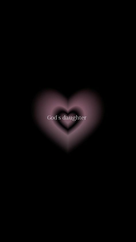 I will always be God's daughter God's Daughter, A Heart, Always Be, Worship, White