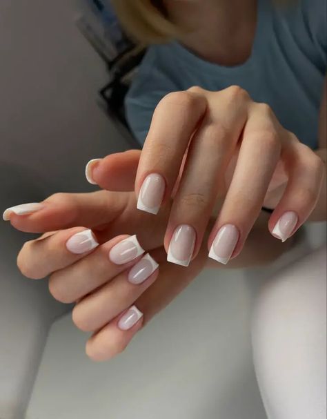 Short Nails Ideas for New Year 2024 - Acrylic, Gel, and Classy Designs Nails Nailpolish, Subtle Nails, Nail Designs Valentines, Casual Nails, Her Nails, Acrylic Gel, Neutral Nails, Clean Nails, Hot Nails