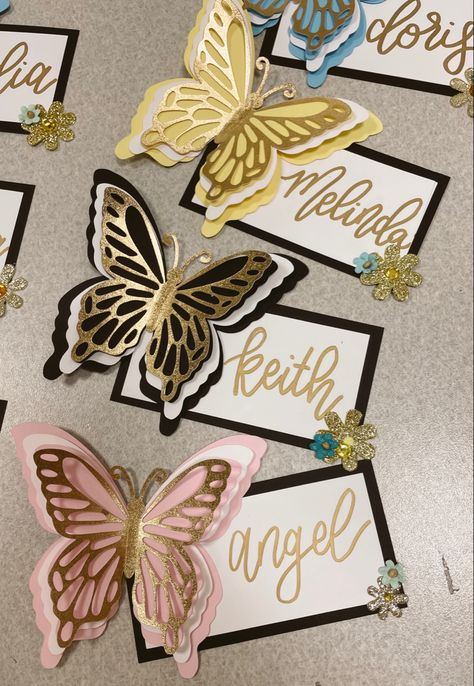 Dorm Room Door Sign, Flower Door Decs Ra, Butterfly Door Decorations, Butterfly Door Decs, Door Decs Ra Spring, Cute Dorm Door Decorations, Door Decks Ra, Cricut Door Decs, Barbie Door Decs