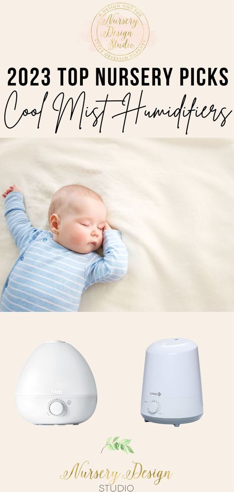 Read on to find out the best humidifiers for the nursery- those we trust to keep our little ones comfortable through the night. Best Baby Humidifier Nurseries, Humidifier Baby Room, Nursery Humidifier, Nursery 2023, Baby Humidifier, Baby Registry List, Pregnancy Help, Best Humidifier, Baby Registry Checklist