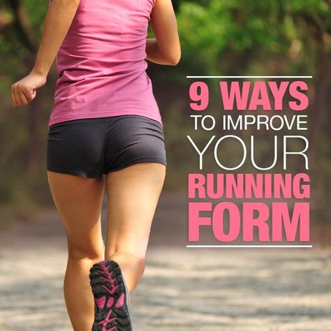 9 Tips To Improve Running Sprinting Form, Running Tips For Beginners, Improve Running, Running Form, Running For Beginners, Nordic Walking, Qi Gong, Half Marathon Training, Workout Plans