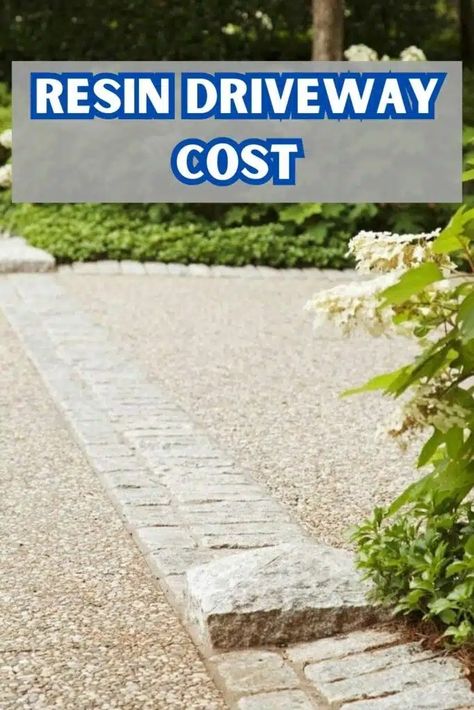 Resin Driveway Ideas: Enhancing Home Exteriors - Bluehomediy Driveway Apron Ideas, Vuba Resin Driveway, Resin Driveway Ideas Uk, Asphalt Driveway Ideas, Resin Driveway Ideas, Driveway Pavers Design, Resin Gravel, Steep Driveway, Driveway Paint