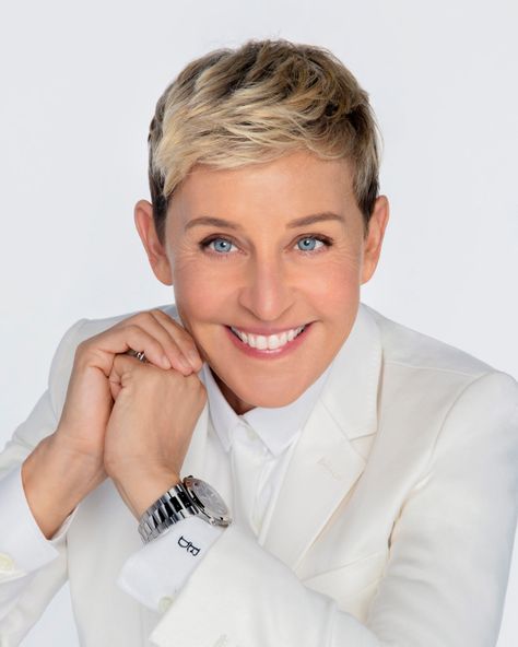 Ellen Degeneres Haircut, Best Actor Oscar, Ellen Show, Portia De Rossi, Ellen Degeneres Show, The Ellen Show, Carol Burnett, It Ends With Us, Ellen Degeneres