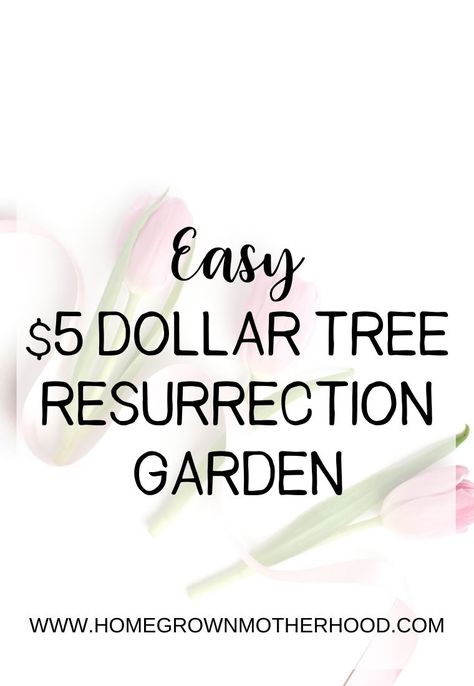 Resurrection Preschool Crafts, Mini Resurrection Garden, Resurection Jesus Garden Diy, Ressurection Garden Diy, Resurrection Garden For Kids, Diy Resurrection Garden, Resurrection Day Crafts, Easter Garden Craft, Resurrection Crafts For Preschoolers