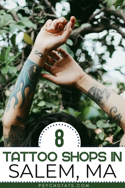 8 Best Tattoo Shops In Salem, MA - Psycho Tats Salem Tattoo, Ma Tattoo, Salem Mass, California Tattoo, Tattoo Spots, Street Tattoo, C Tattoo, Salem Ma, About Tattoo