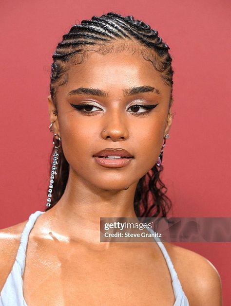 Tyla South African Singer/Songwriter Hair Braid Patterns, Cornrows Natural Hair, Braided Cornrow Hairstyles, Braids Hairstyles Pictures, Quick Braided Hairstyles, Protective Hairstyles Braids, Hair Twist Styles, Fulani Braids, Gq Men