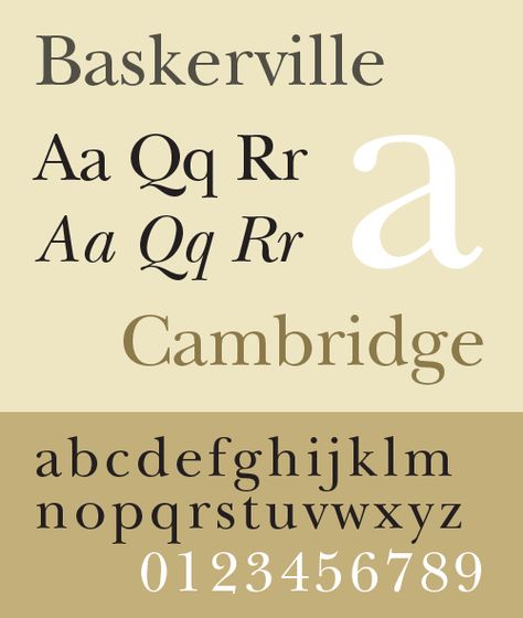 Baskerville Font, Garamond Font, Roman Fonts, Type Specimen, Design Identity, Gothic Fonts, Sans Serif Typeface, Typeface Font, Favorite Fonts