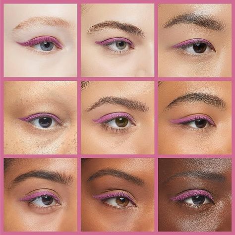 Festival, barbie makeup , pink eyeliner, make up ideas, back to school, match with your summer nails, cruelty free makeup Makeup Pink Eyeliner, Wet N Wild Eyeliner, Shock Therapy, Pink Eyeliner, Eyeliner Pencil, Wet N Wild, Eyeliner, Make Up, Long Lasting