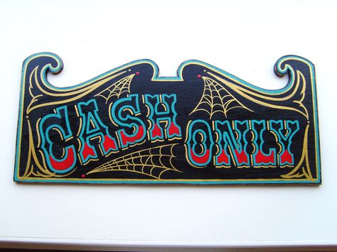 CASH IS KING.. Cash Is King, King Tattoos, Painting Tattoo, Kustom Kulture, Lowbrow Art, Tattoo Shop, Sign Art, Tattoo Studio, Eye Candy