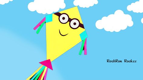 Make a kite | Easy Simple Paper kite | Origami - Beautiful Minion kite Watch how to make paper kite step by step very easy. It's very easy to make. You can use this kite for home decoration or for school project craft easy paper crafts without glue school craft Christmas decoration Christmas Star Pongal craft Makara shankranti craft Kite festival activity Makara sankranti activity paper craft #paperstar #origamistar #easypapercrafts DIY #diy #5minutecrafts 5 minute crafts kite Pongal Craft, Diy Kites, Makara Sankranti, Best From Waste, Make A Kite, Paper Kite, Diy Kite, Kites Craft, Kite Festival