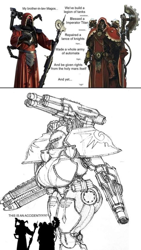 Warhammer Heresy, Warhammer 40k Memes, Warhammer 40k Art, Warhammer Art, Warhammer 40k Artwork, Gundam Art, Robot Art, Anime Memes Funny, Warhammer Fantasy