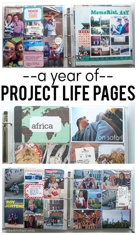 Project Life Ideas, Project Life Freebies, Project Life App, Pocket Page Scrapbooking, Project Life Scrapbook, Project Life Album, Polka Dot Chair, Project Life Layouts, Project Life Cards