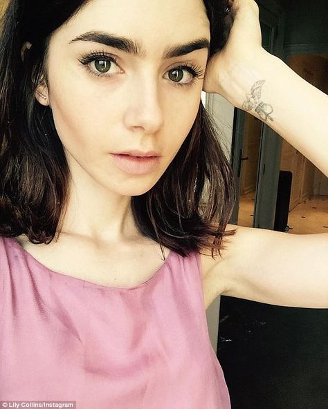 Eyebrows Done, Love Lily, To The Bone, Lily James, Phil Collins, Amanda Seyfried, Sandra Bullock, Lily Collins, The Bone