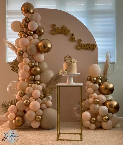 Birthday Celebration Ideas, 60th Birthday Decorations, 18th Birthday Decorations, Idee Babyshower, Simple Birthday Decorations, 21st Birthday Decorations, Birthday Party Theme Decorations, Celebration Ideas, Birthday Balloon Decorations